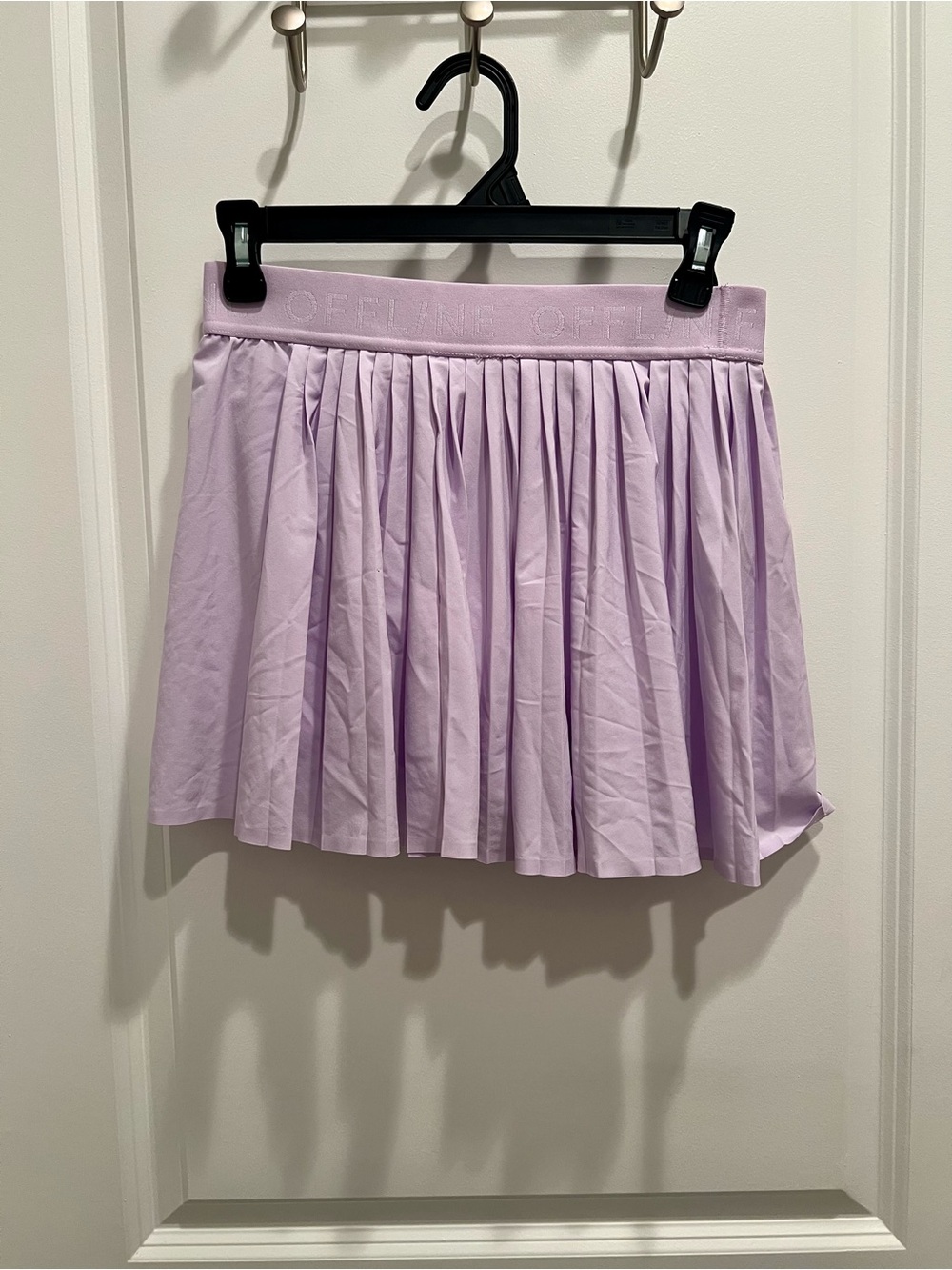Offline By Aerie Lilac Pleated Mini Skirt